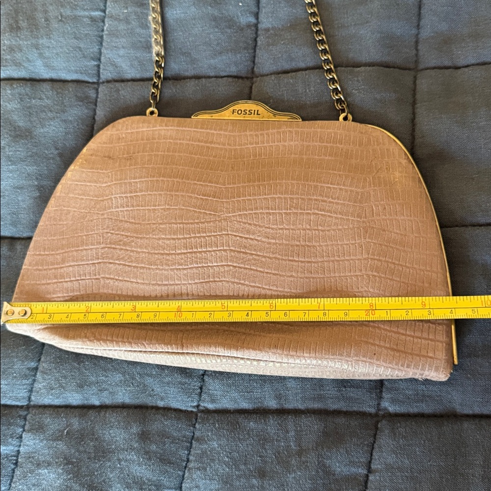 Fossil Embossed Chain Bag - Picture 7 of 9